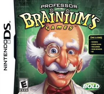 Professor Brainium's Games (USA) box cover front